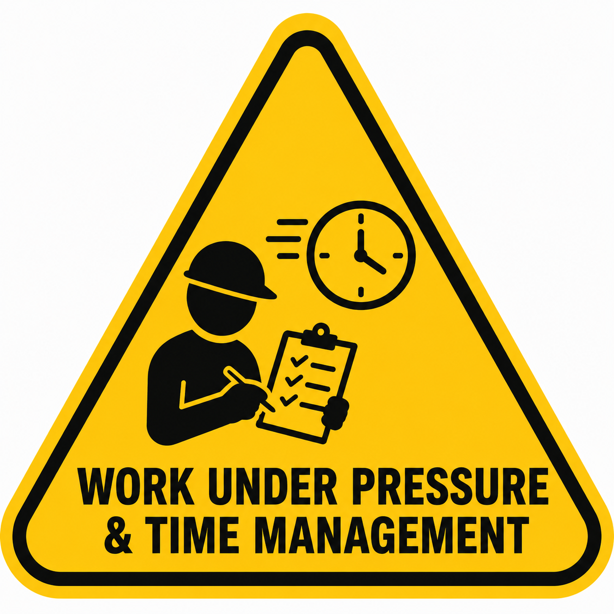 Work under pressure and time management